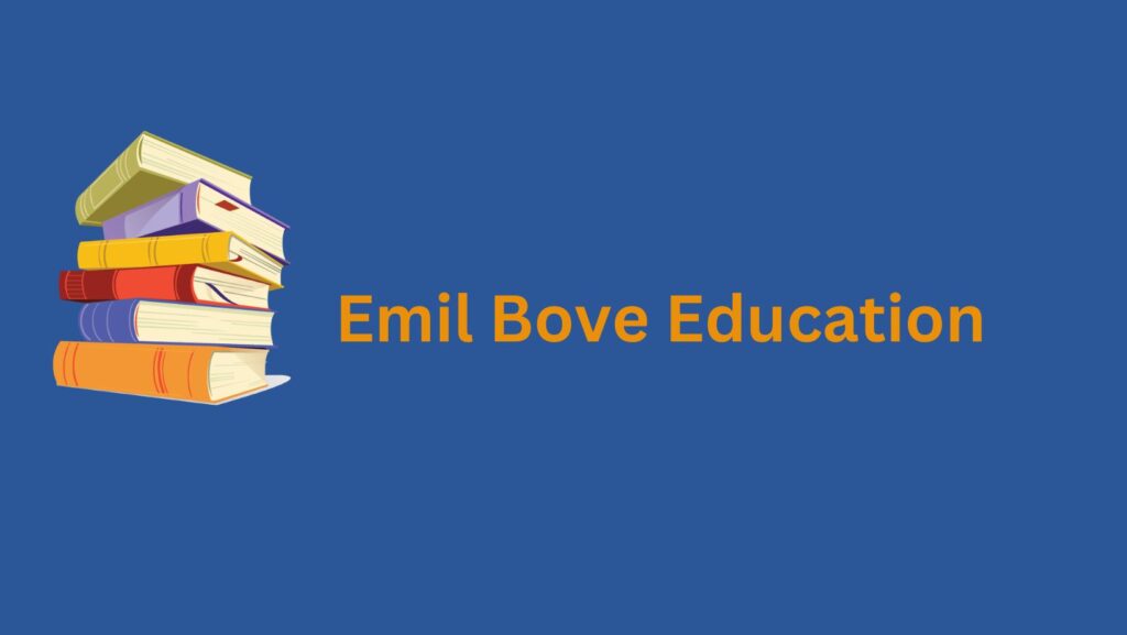 Emil Bove Education