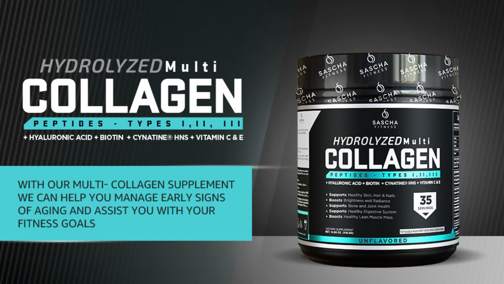 Sascha Fitness Collagen: Enhance Your Workout with Supplement